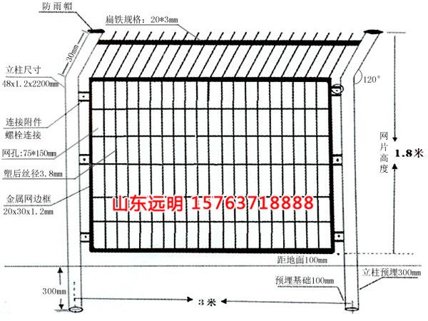 现货框架围栏网